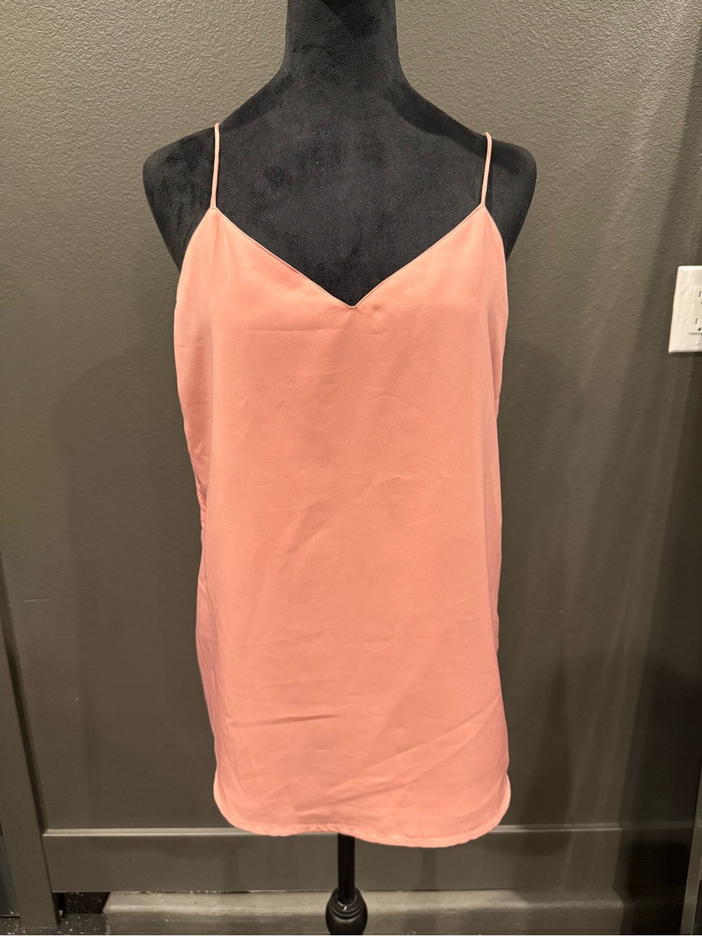 Scotch & Soda Dusty Rose V-Neck Spaghetti Strap Camisole
